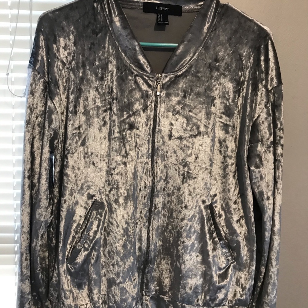Shiny velvet Jacket